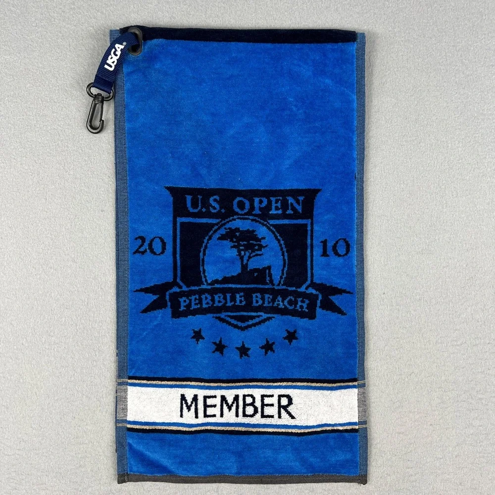 2010 US Open Pebble Beach‎ Golf Towel USGA Member Official Memorabilia 110th